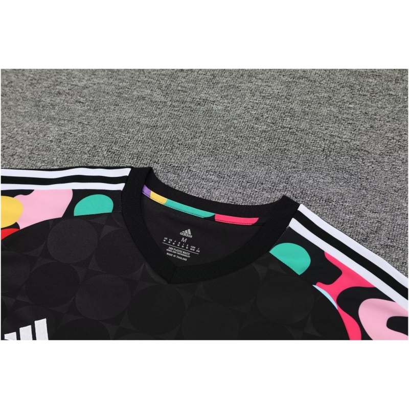 Tenue d’entraînement courte Manchester United noire 2024/25
