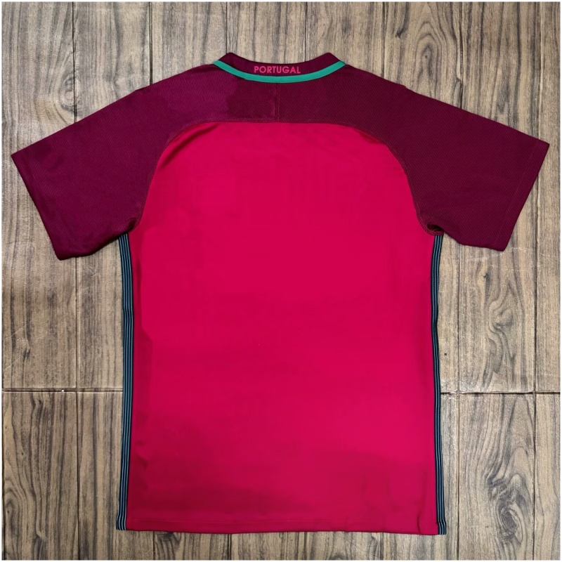 Maillot Domicile Rétro Portugal 2016