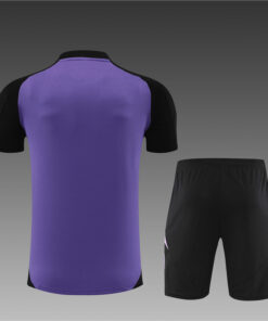 Tenue d’entraînement courte pour enfants Allemagne violette 2024