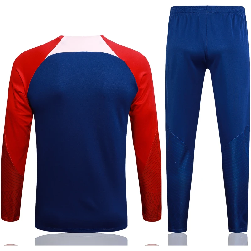 Survêtement d’entraînement de l’Atlético de Madrid bleu 2023/24
