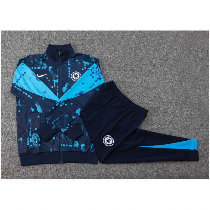 Ensemble de survêtement enfant Chelsea Veste + Pantalon Royal 2024/25