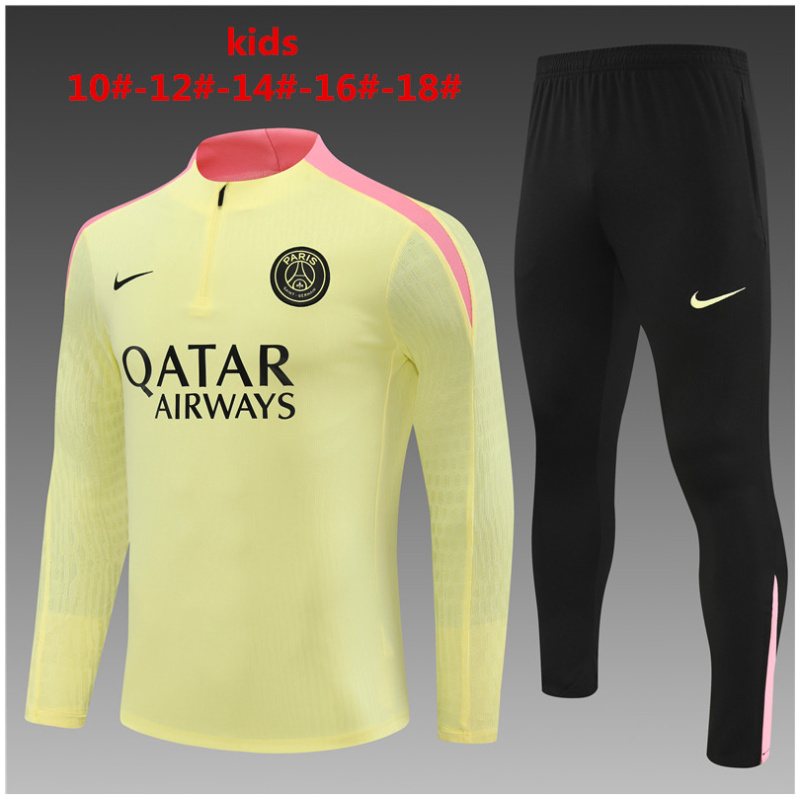 Maillot d’entraînement Enfants PSG Jaune 2024/25