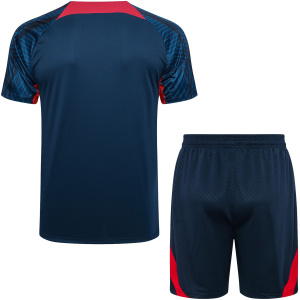 Tenue d’entraînement courte PSG bleu royal 2023/24