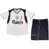 Maillot extérieur rétro pour enfants de Liverpool 2001/02