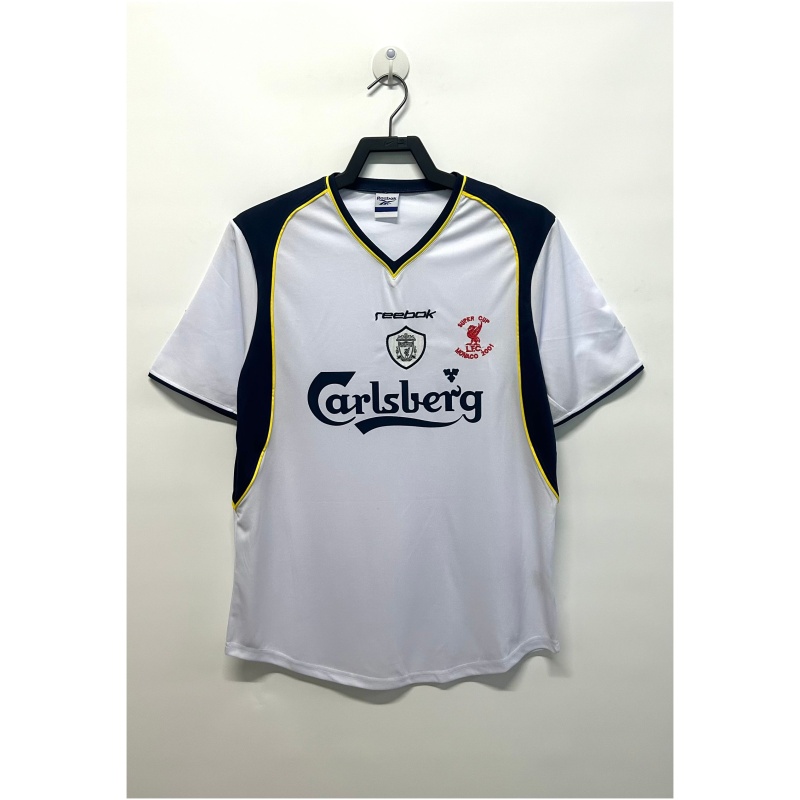 Maillot extérieur rétro de Liverpool 2001/02