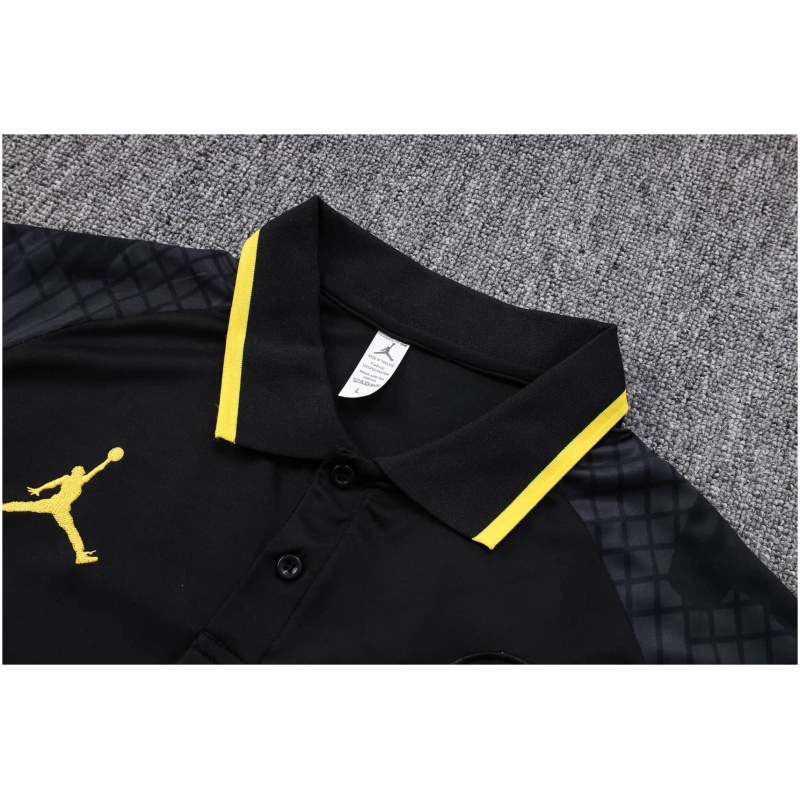 Polo Shirt PSG x Jordan Noir 2023/24