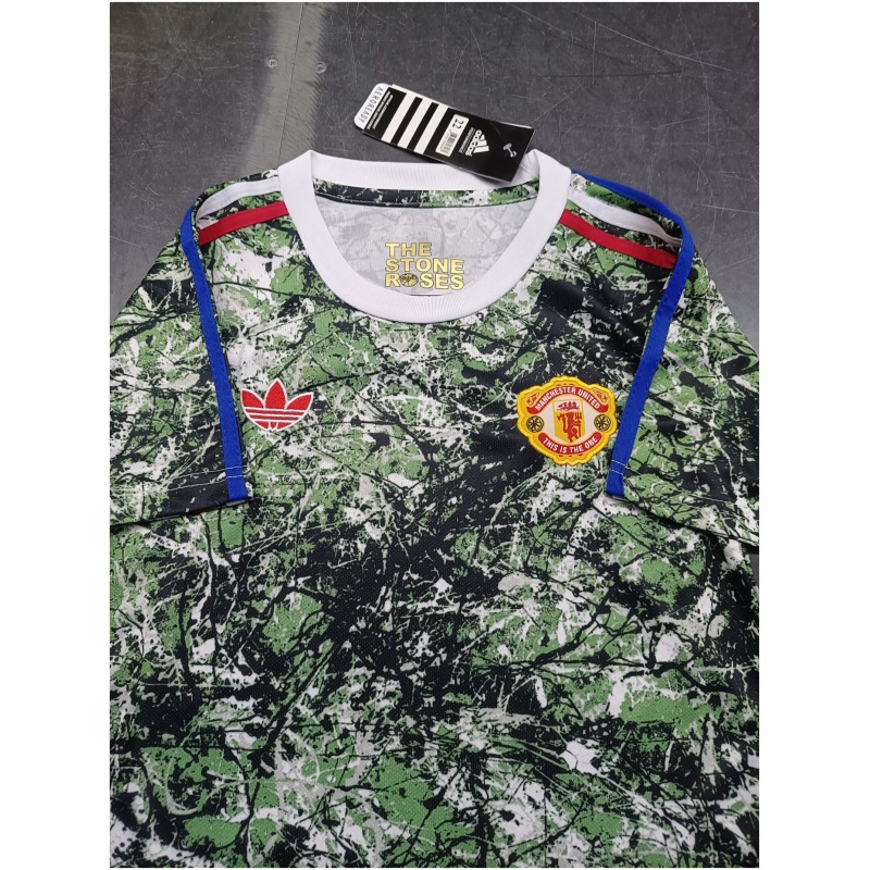 Maillot spécial vert pour enfants de Manchester United 2024/25