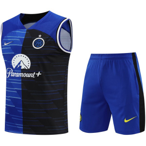 Maillot sans manches de l’Inter Milan Bleu 2024/25