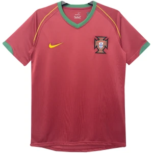 Maillot Domicile Rétro du Portugal 2006