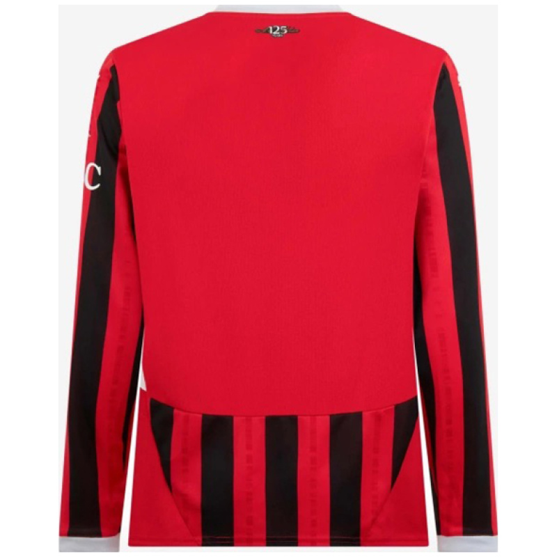 Maillot Domicile AC Milan Manches Longues 2024/25