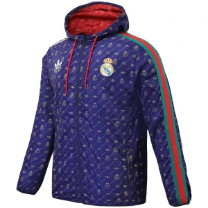 Veste coupe-vent toutes saisons Real Madrid x Gucci Royal 2023/24