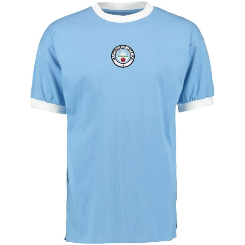 Maillot Domicile Rétro de Manchester City 1972