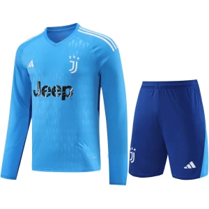 Maillot de Gardien de But Juventus Bleu Manches Longues 2023/24