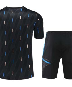 Tenue d’entraînement courte Manchester United noire 2023/24