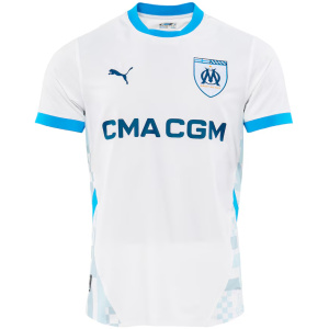 Maillot Domicile Authentique Olympique de Marseille 2024/25 – joueur