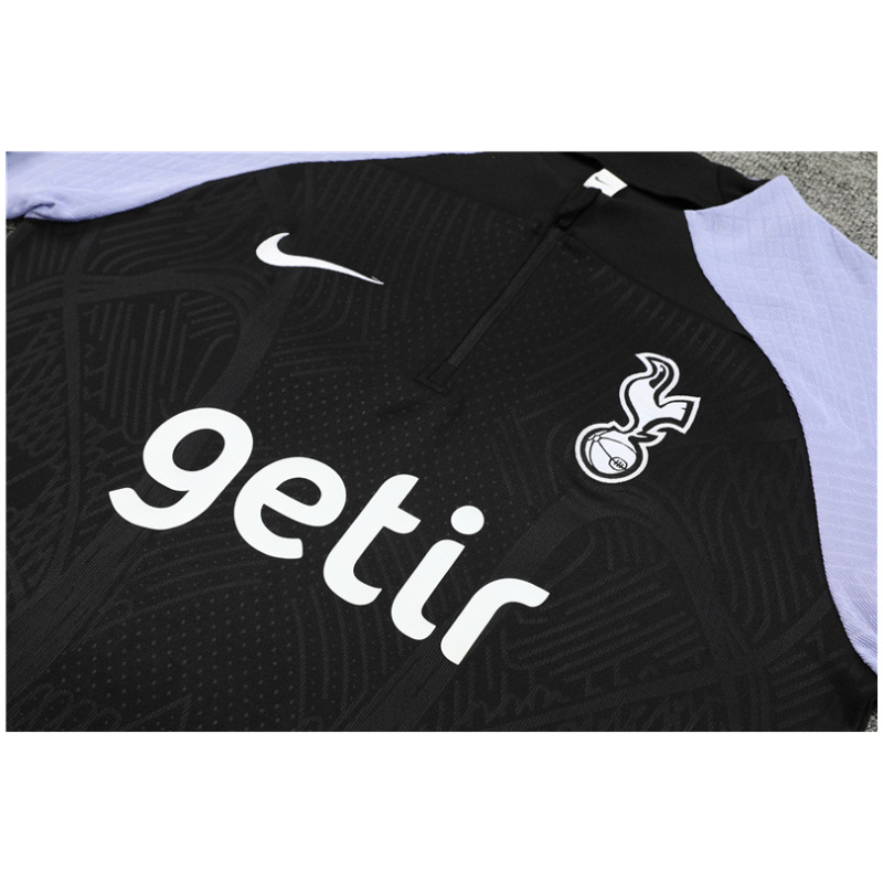 Tenue d’entraînement noire de Tottenham Hotspur 2023/24