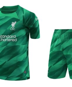 Gardiens de but de Liverpool Costume Vert 2023/24
