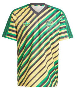 Jamaïque Tee-shirt Adicolor 3 Bandes Jersey Coton Pur 3 Couleurs 2024