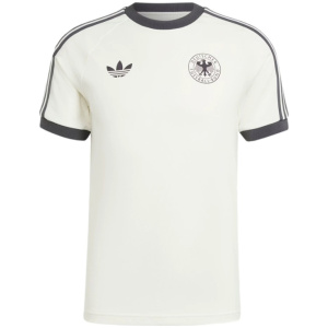 Maillot Adidas Originals Allemagne 3 Bandes en Pur Coton Blanc 2024 - joueur