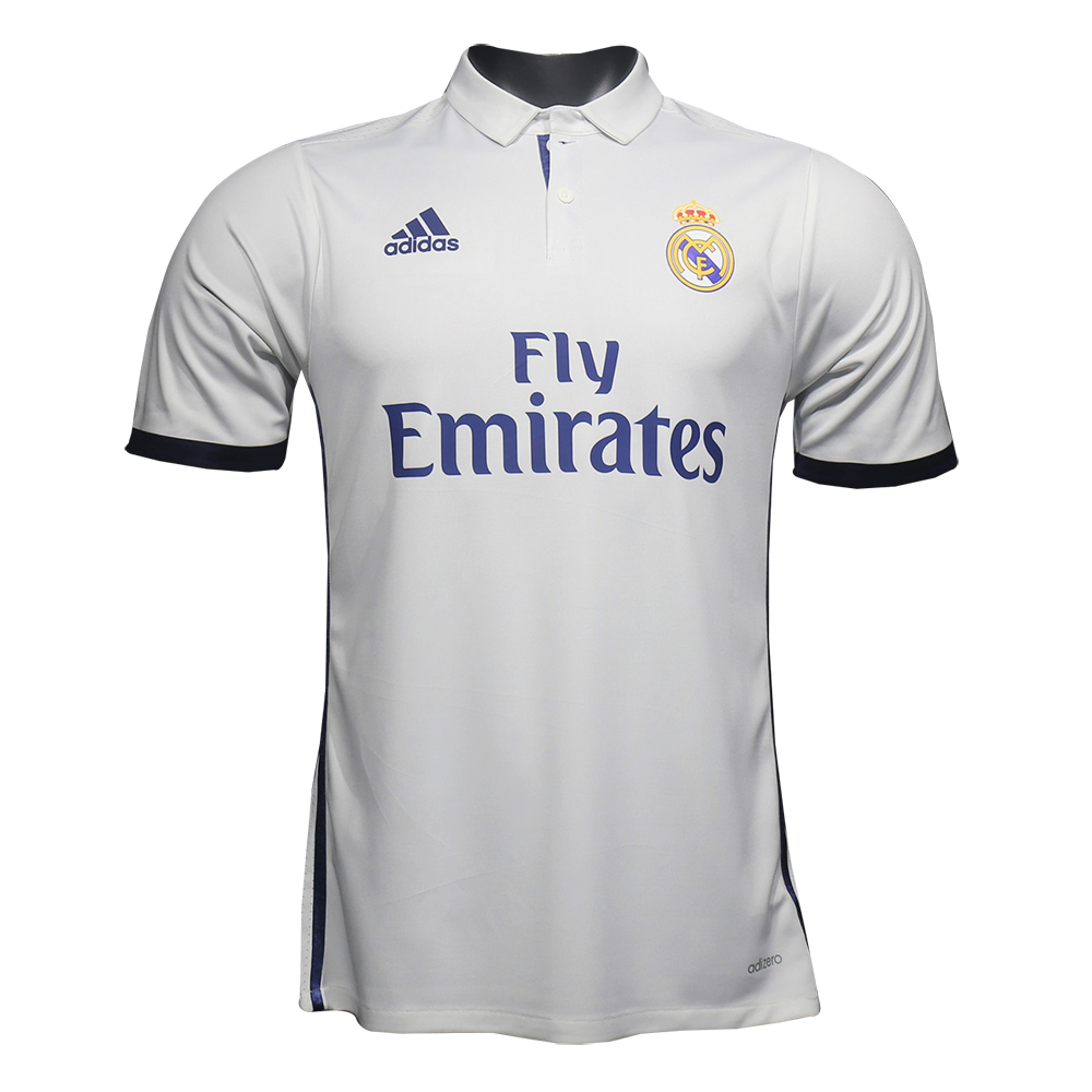 Maillot authentique domicile rétro du Real Madrid 2016/17 – joueur