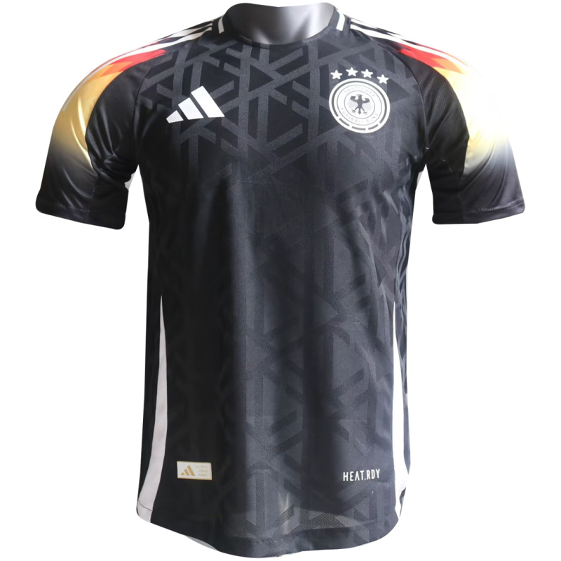 Maillot Authentique Édition Spéciale Noire d’Allemagne 2024 – joueur