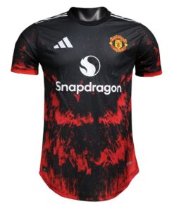 Maillot Authentique Spécial Noir Manchester United 2024/25 – joueur