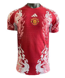 Maillot authentique spécial rouge Manchester United 2024/25 – joueur