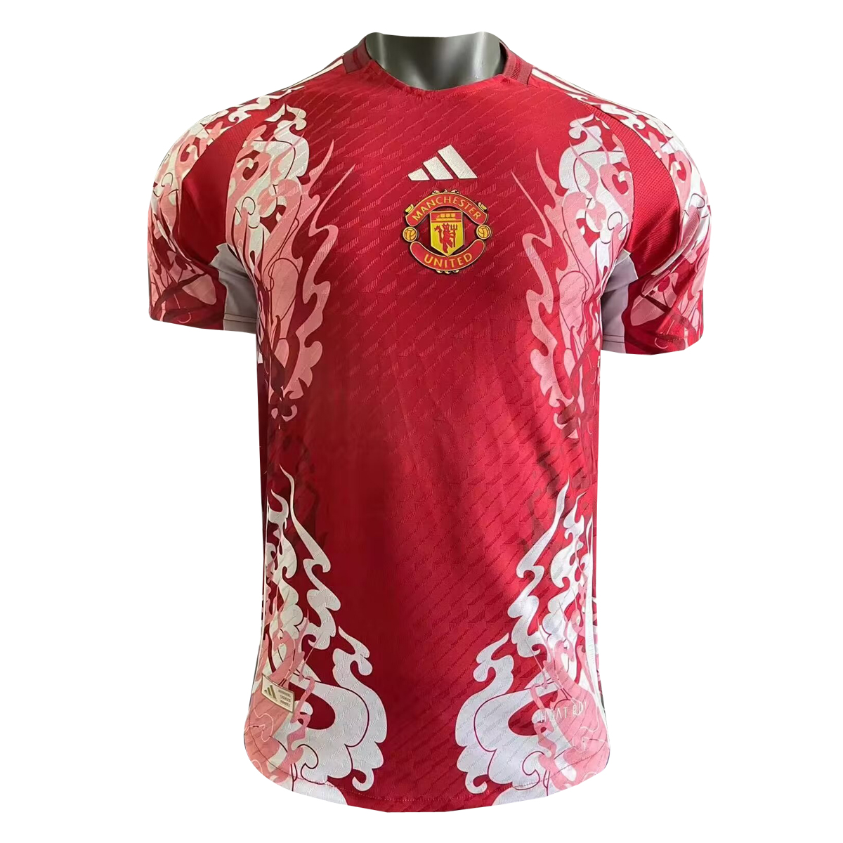 Maillot authentique spécial rouge Manchester United 2024/25 – joueur
