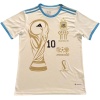 Maillot Blanc Commémoratif d’Argentine Championne du Monde