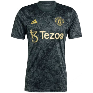 Maillot d'échauffement Stone Rose de Manchester United 2024