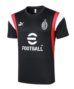 Maillot d’entraînement court AC Milan Noir 2023/24