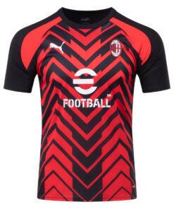 Maillot d’entraînement court AC Milan Rouge 2023/24