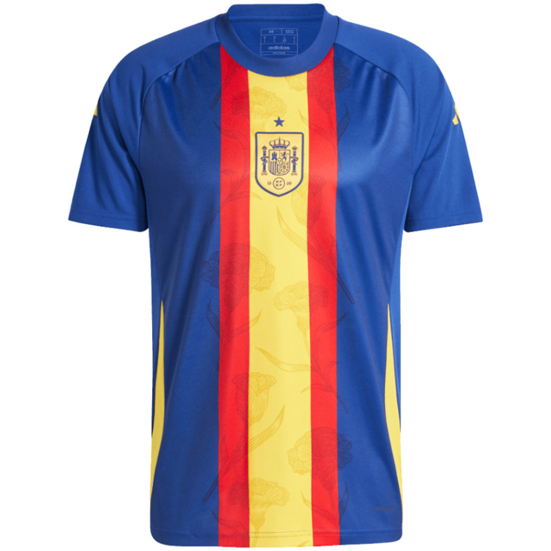 Maillot d’entraînement court bleu Espagne 2024