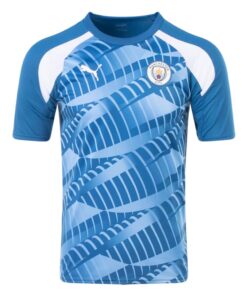 Maillot d’entraînement court de Manchester City bleu 2023/24