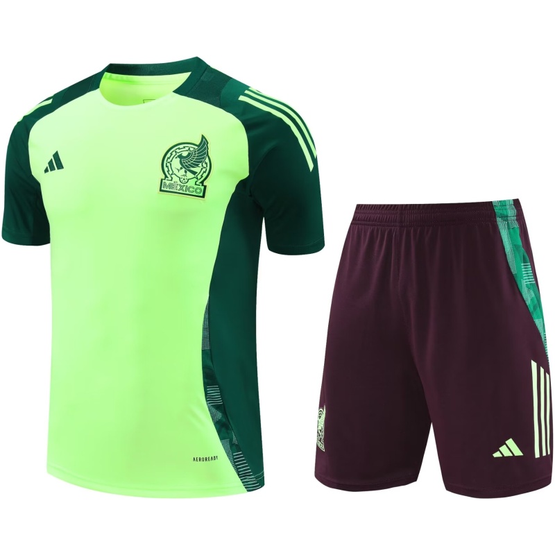 Maillot d’entraînement court du Mexique Jaune 2024