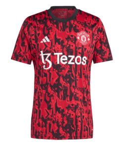 Maillot d’entraînement court Manchester United Rouge 2023/24