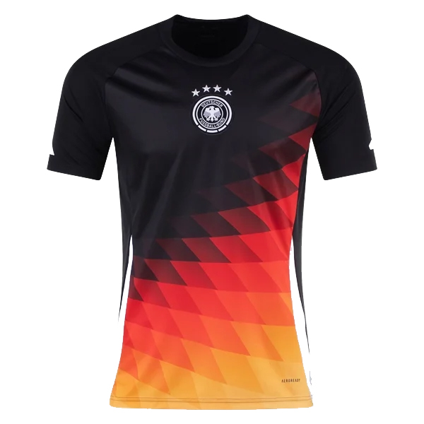Maillot d’entraînement court noir d’Allemagne 2024
