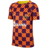 Maillot d’entraînement court pré-joueur Barcelone jaune 2023/24
