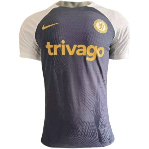 Maillot d'entraînement court pré-joueur Chelsea Authentique Marine 2023/24 - joueur