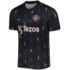 Maillot d'entraînement court pré-joueur Manchester United Noir 2023/24