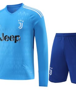 Maillot de Gardien de But Juventus Bleu Manches Longues 2023/24