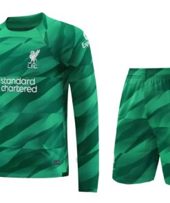 Maillot de Gardien de But Liverpool Vert Manches Longues 2023/24