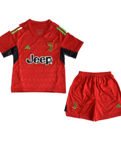 Maillot de gardien de but rouge pour enfants Juventus 2023/24