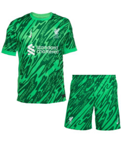 Maillot de Gardien Enfant Liverpool Vert 2024/25