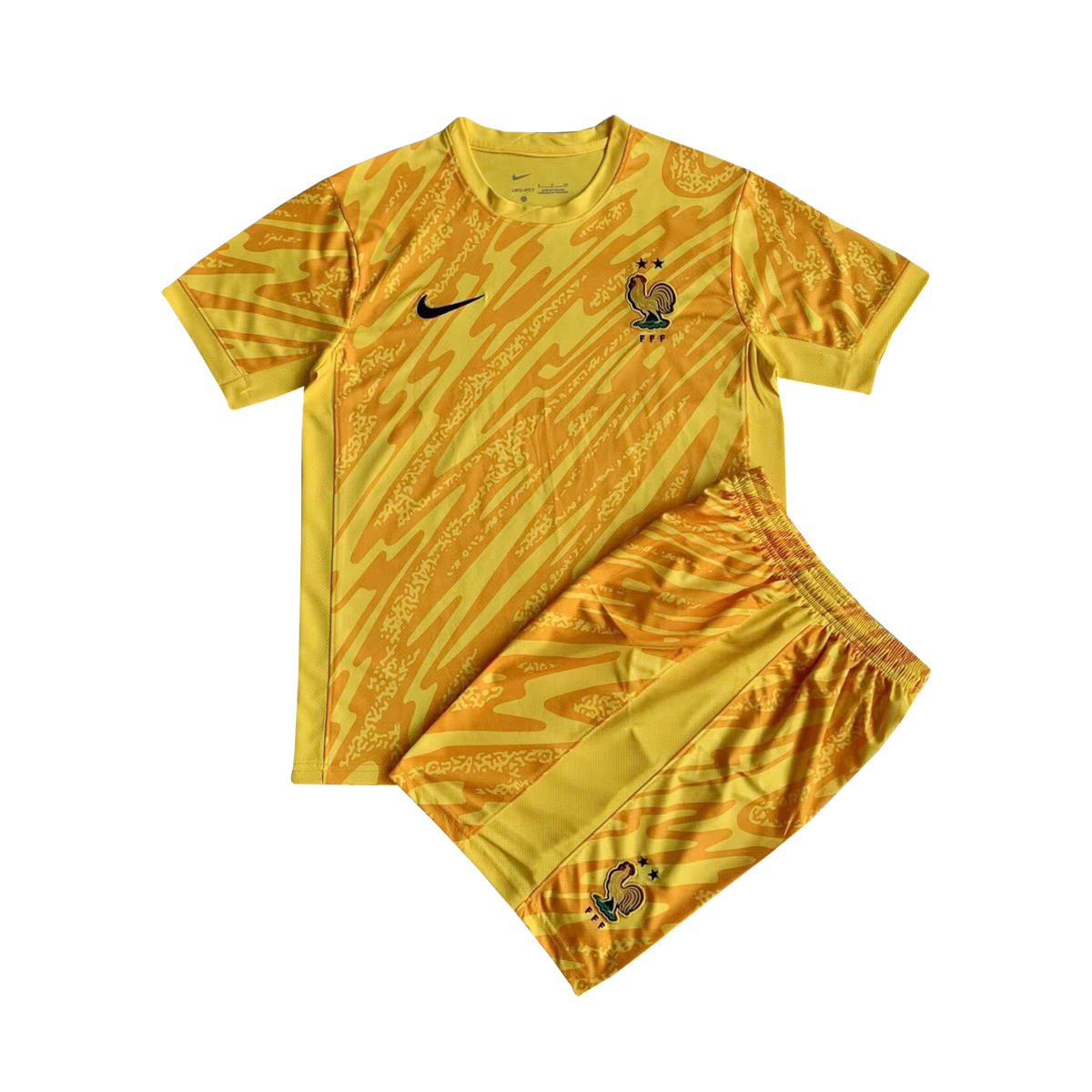 Maillot de Gardien Jaune Enfant France 2024