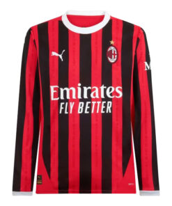 Maillot Domicile AC Milan Manches Longues 2024/25
