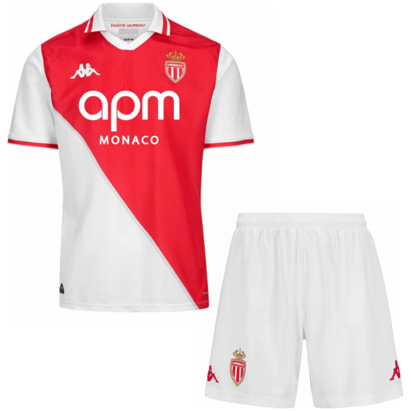 Maillot domicile AS Monaco enfant 2024/25