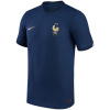 Maillot domicile authentique de France Vapor joueur Coupe du Monde de la FIFA Qatar 2022 – joueur