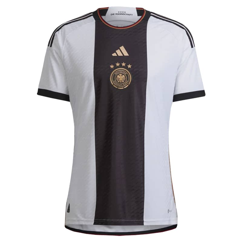 Maillot domicile authentique de l’Allemagne pour la Coupe du Monde de la FIFA Qatar 2022 – joueur