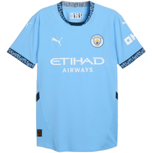 Maillot Domicile Authentique Manchester City 2024/25 - joueur